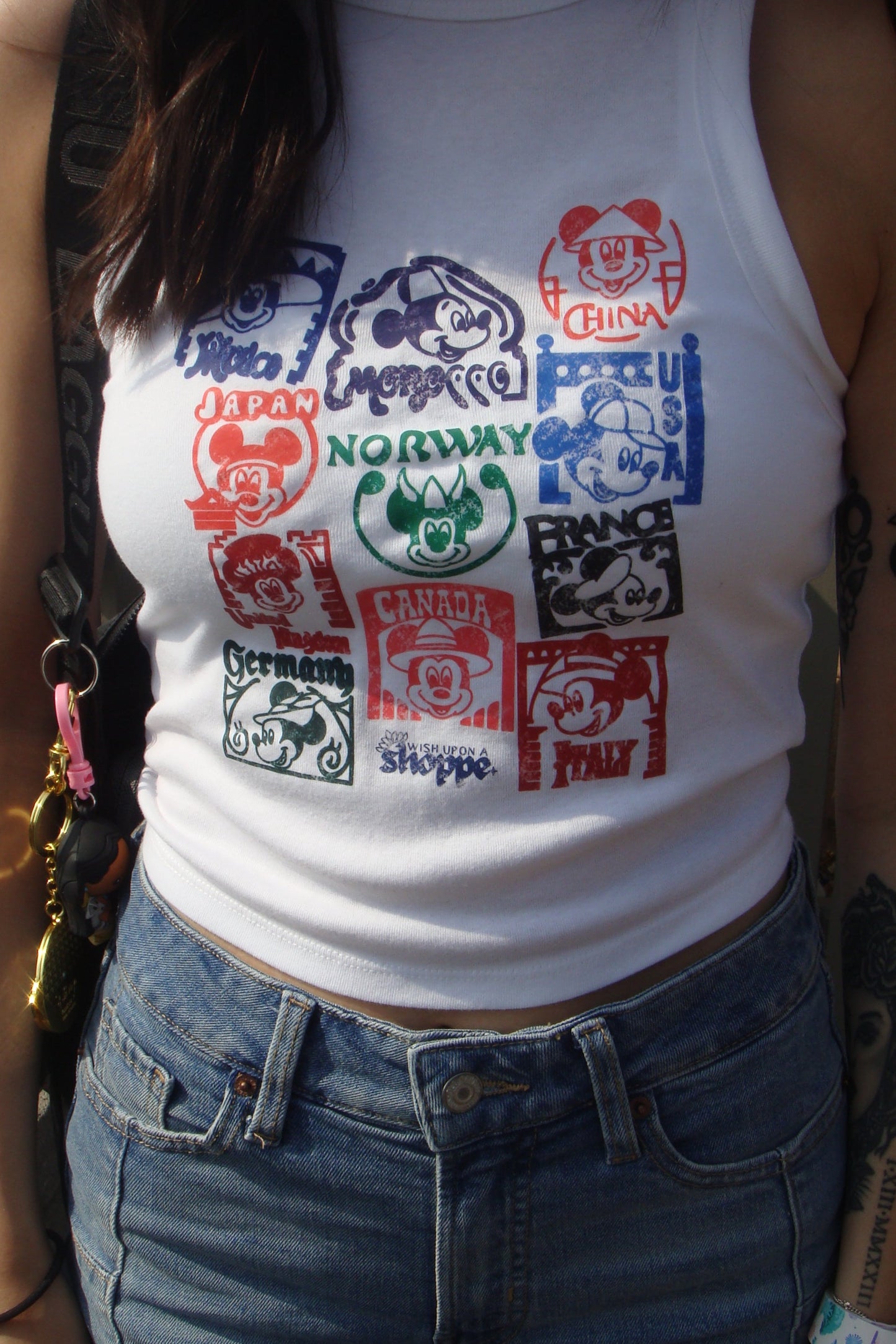PASSPORT STAMPS TANK