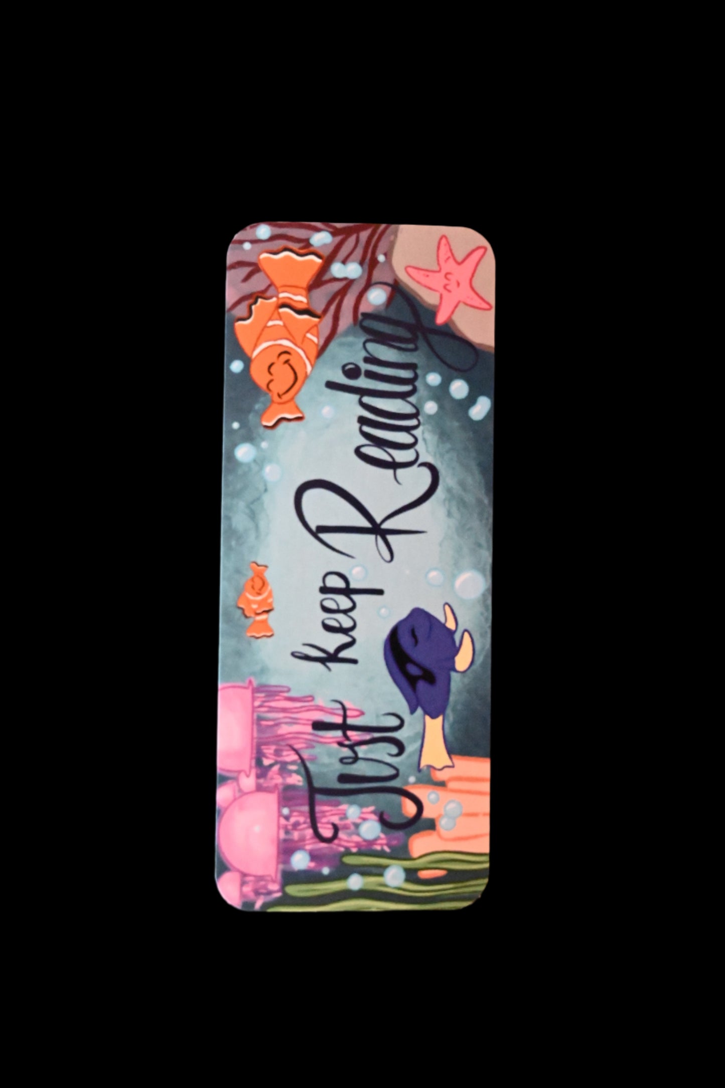 Just Keep Reading Bookmark