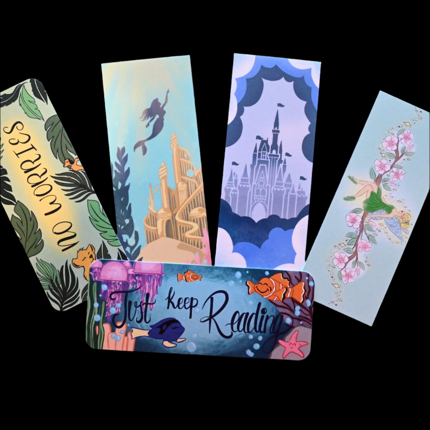 Blue Castle Bookmark