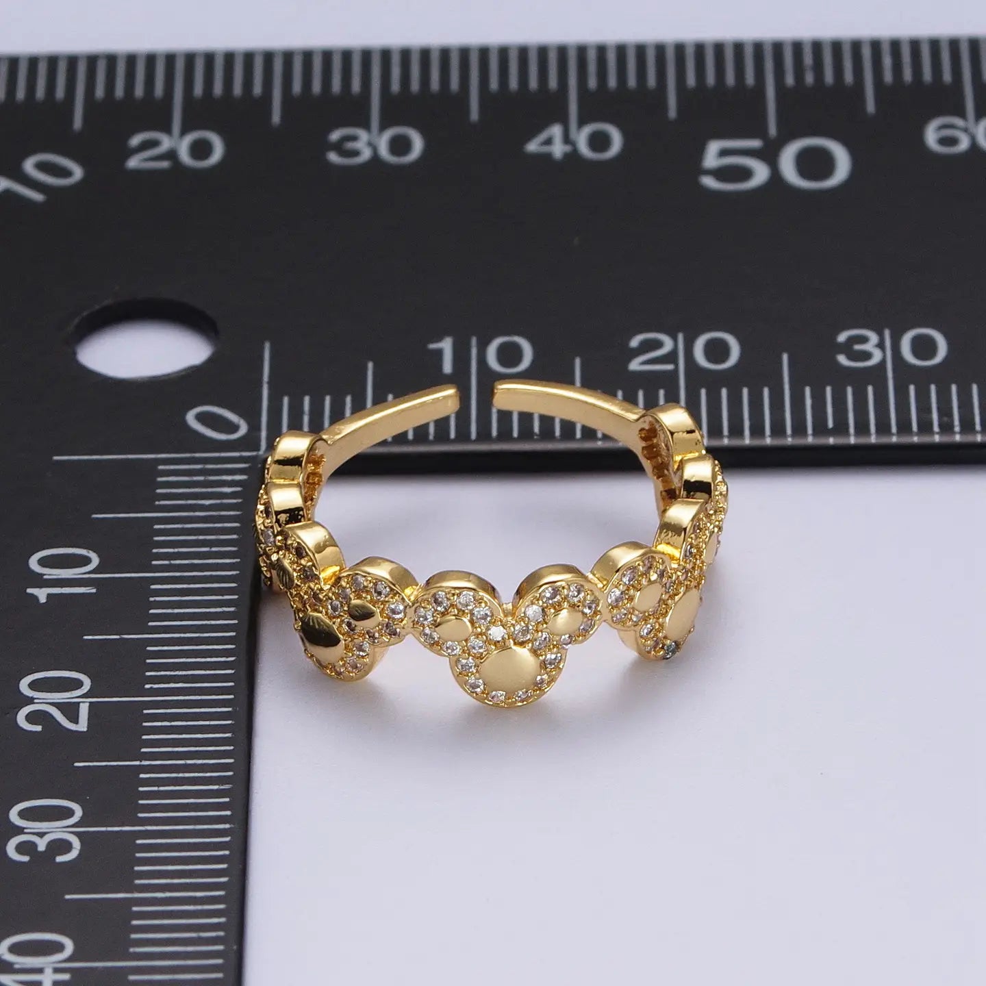 Gold Mouse Ring