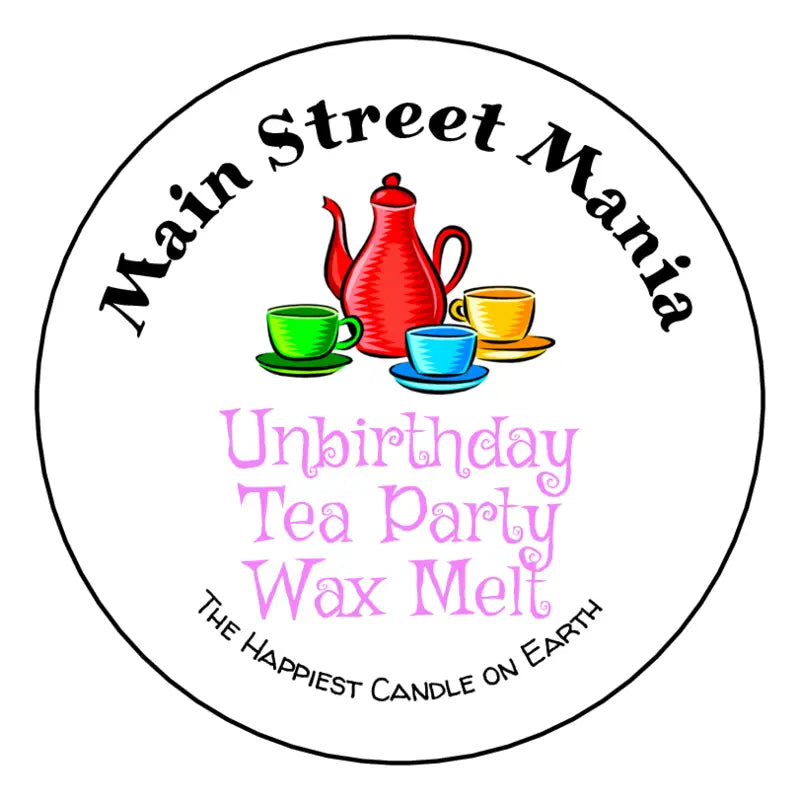 Unbirthday Tea Party Candle On Earth Wax Melts