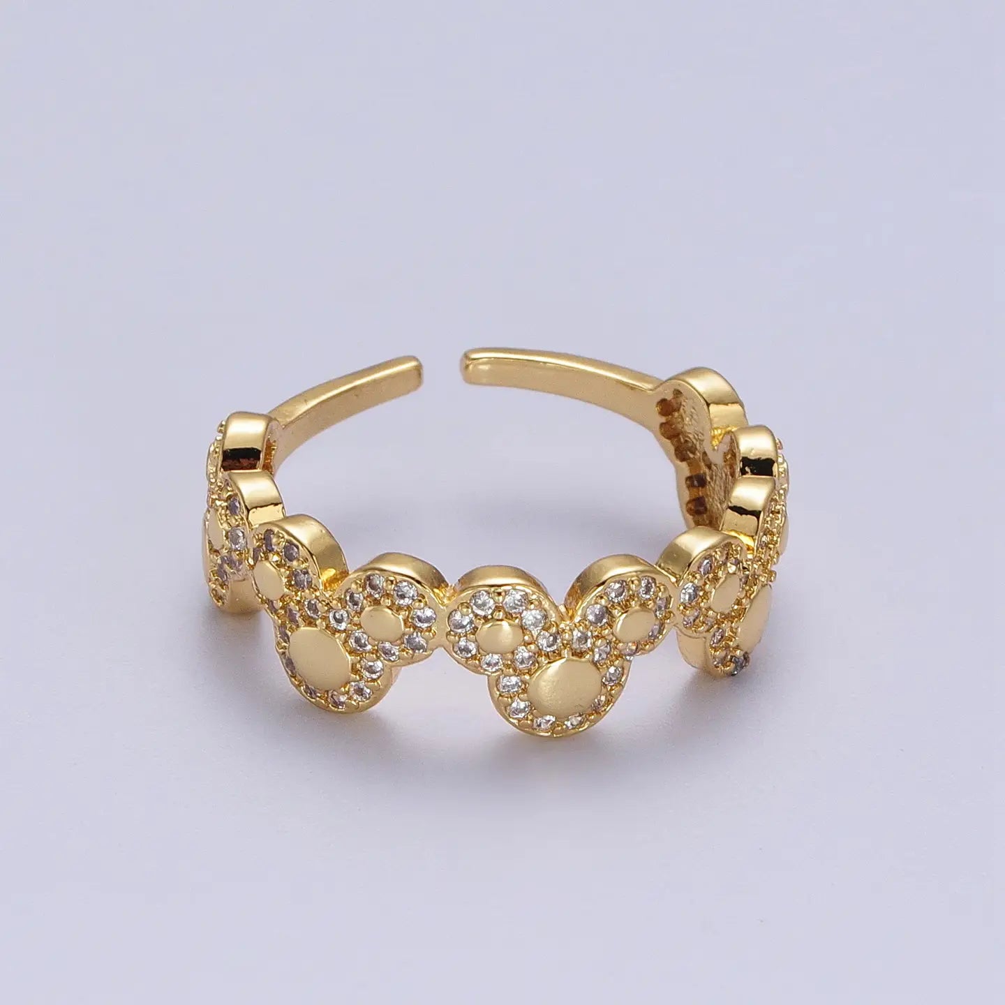 Gold Mouse Ring