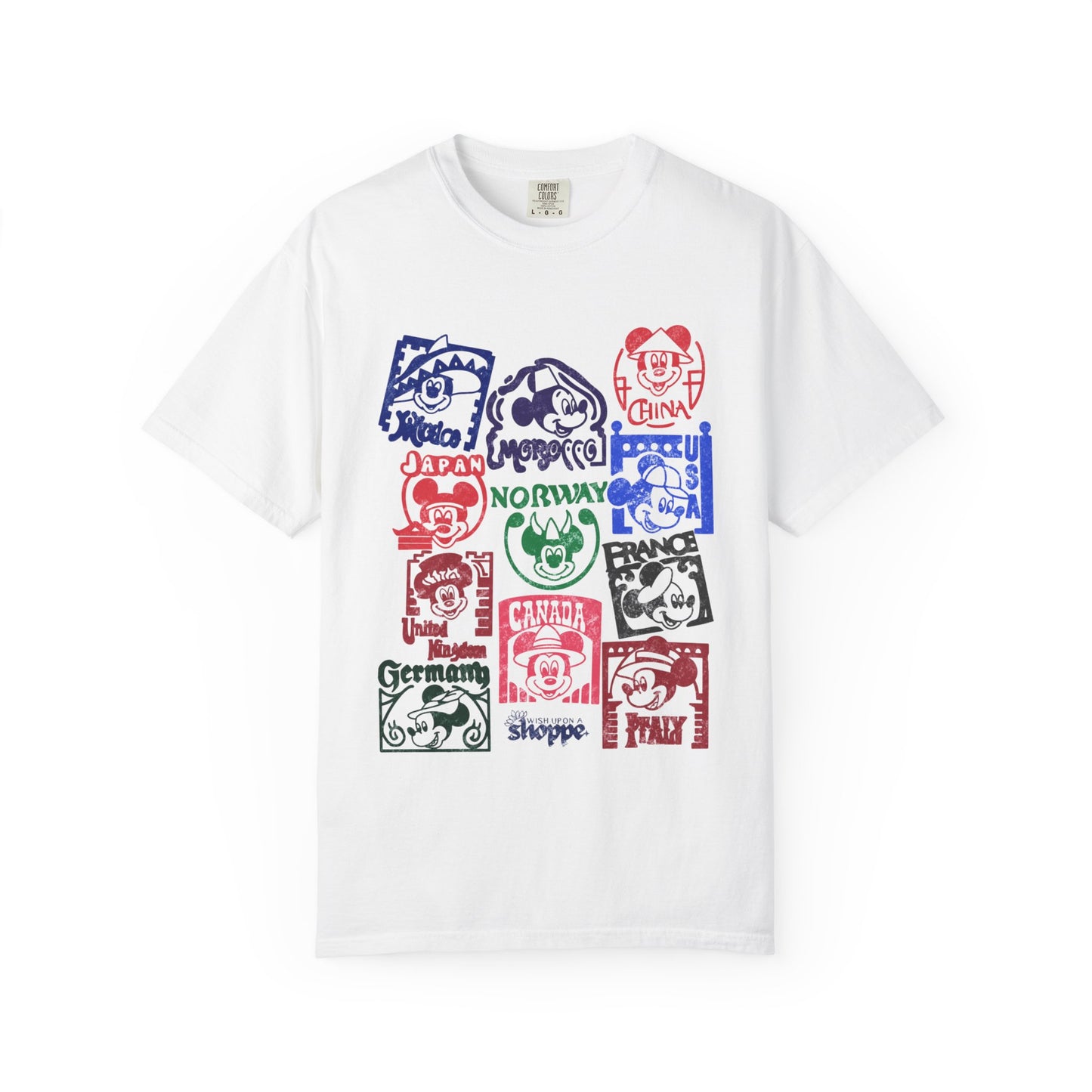PASSPORT STAMPS TEE