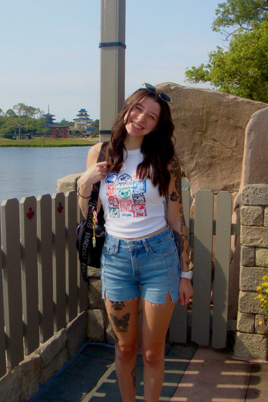 PASSPORT STAMPS TANK