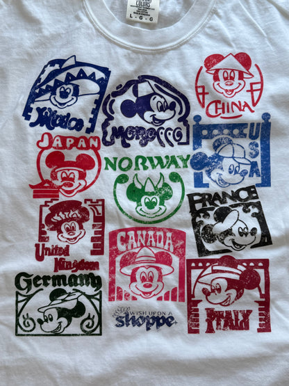 PASSPORT STAMPS TEE