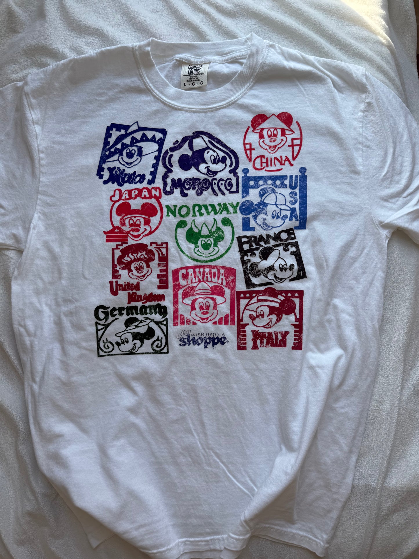 PASSPORT STAMPS TEE