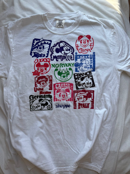 PASSPORT STAMPS TEE