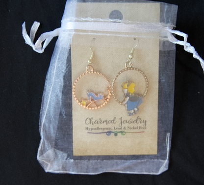 Cinderella Inspired Earrings