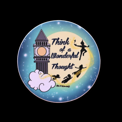 Think of A Wonderful Thought Sticker