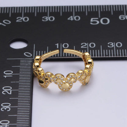 Gold Mouse Ring